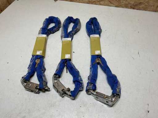 GAD chain lock Matrix SL bleu, 7x7x1100 (3x)