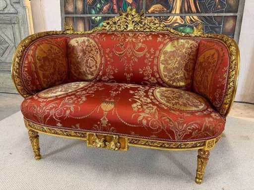 Französischer Louis-Seize-Sofa 
