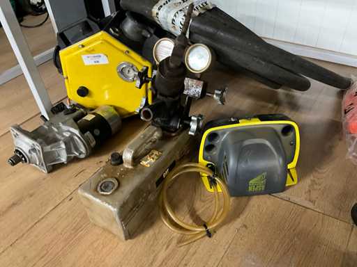 Divers accessoires de machine