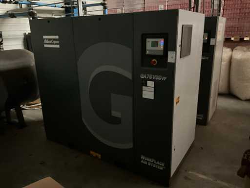 2017 Atlas Copco GA75VSDff Screw Compressor