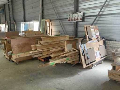 Transport cart with content (11x)