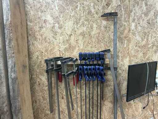 Viele Klebeklemmen Erwin Clamping Tool (14x)