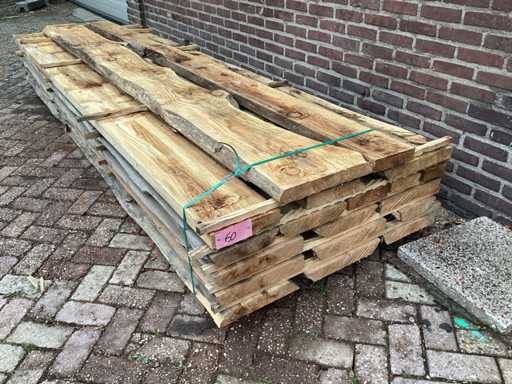 Silver Fir - KD Oven-dried 3600x 1100x430 mm - Scale (19x)