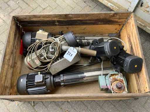 Various coolant pumps