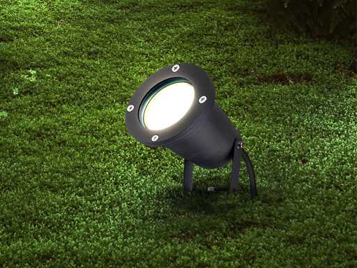 Fixation Spike Spot Alu GU10 étanche (30x)