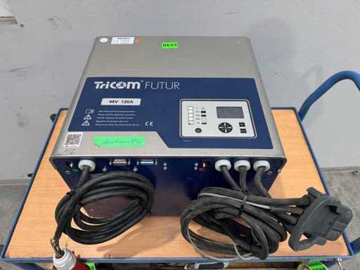 11/2020 TRICOM Futur 48V 120A 750-960Ah Ladegerät Gabelstapler Elektrostapler charger