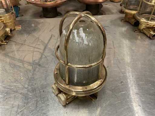 Lampada vintage blu navy