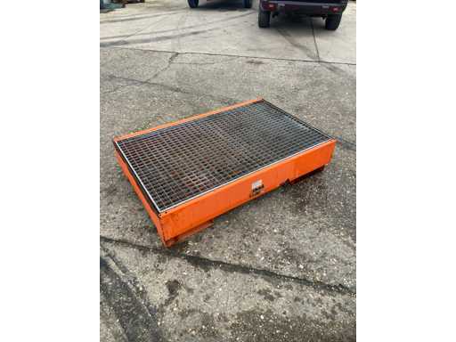 VARIOUS OIL COLLECTORS 2 x 205 litre drums