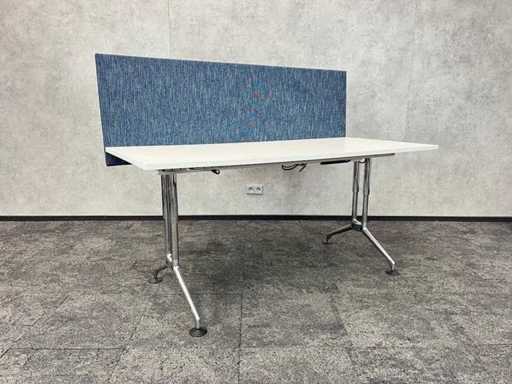 Vitra Ad Hoc - design garland desk 180x80 - refurbished - mouse gray