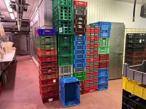 Large batch of various PVC Stack Crate