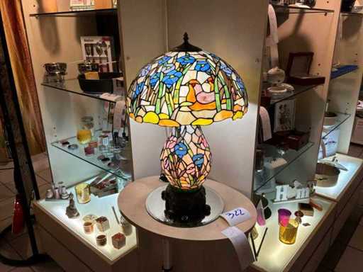 Tiffany-Tischlampe Jugendstil