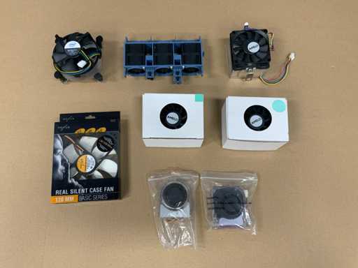 Asus, AMD, ventilator Intel Computer (8x)