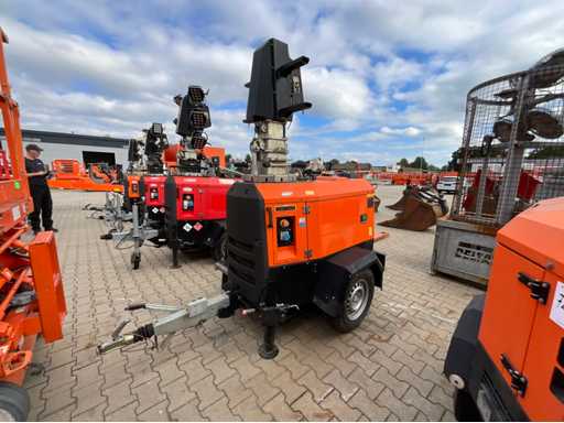 2018 Trime X-ECO A0031 LED Light Mast Generator Trailer