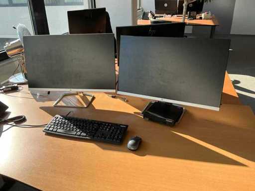 Lenovo Desktop avec moniteurs