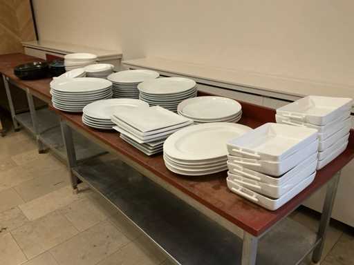 Lot serving dishes and bowls