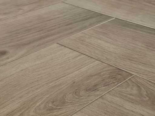 7 m² PVC SPC Klickfischgrät – 750 x 150 x 6 mm