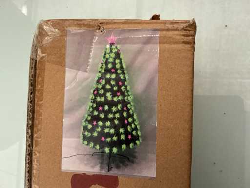 Weihnachtsbaum aus Kunststoff.