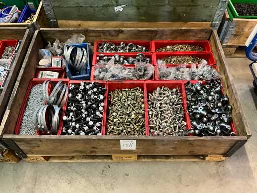 Charge von Befestigungselementen