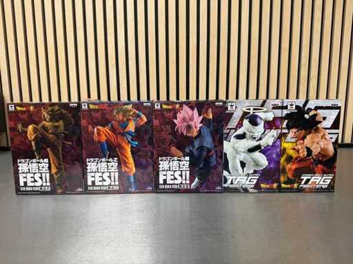 Banpresto - Figurine Dragon Ball Z / Dragon Ball Super Collection (5x)