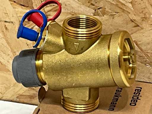 Braukmann Kombi-QM regelafsluiter binnendraad DN20 max flow 1000 l/h (2x)