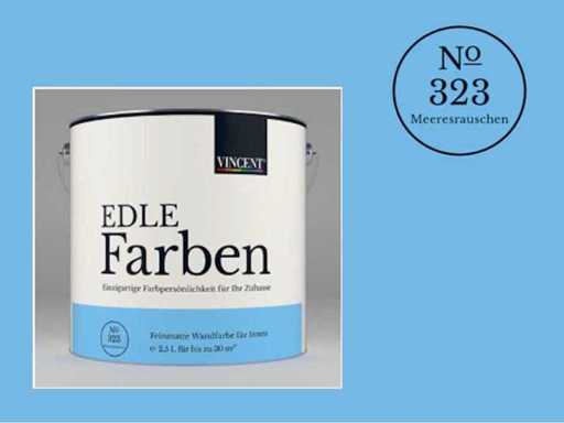 Vincent - Edle Farben - no.323 Meeresrauschen - 2.5L Paint