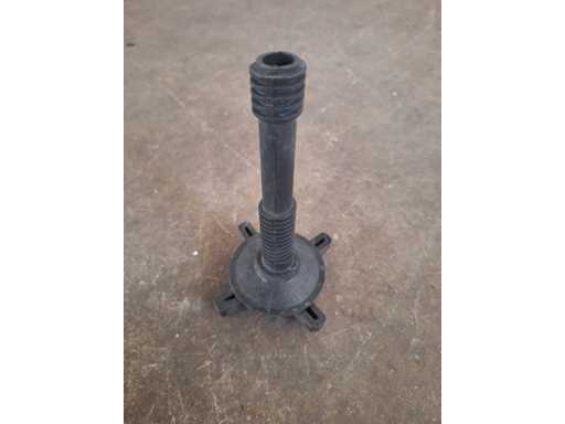 Plastic schijffilteronderdeel