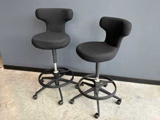 Vitra Pivot Thekenstuhl (2x)
