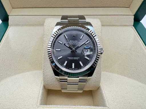 Rolex Datejust 41 126334 | Rhodium Dial | Oyster | Unworn | 2026