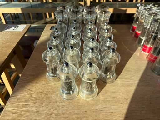 Partij peper- en zoutmolens