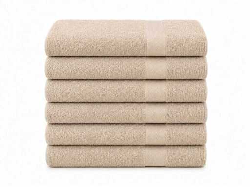 Handtuch 50x100 beige (60x)
