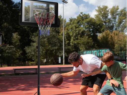 Verstelbare draagbare basketbalring
