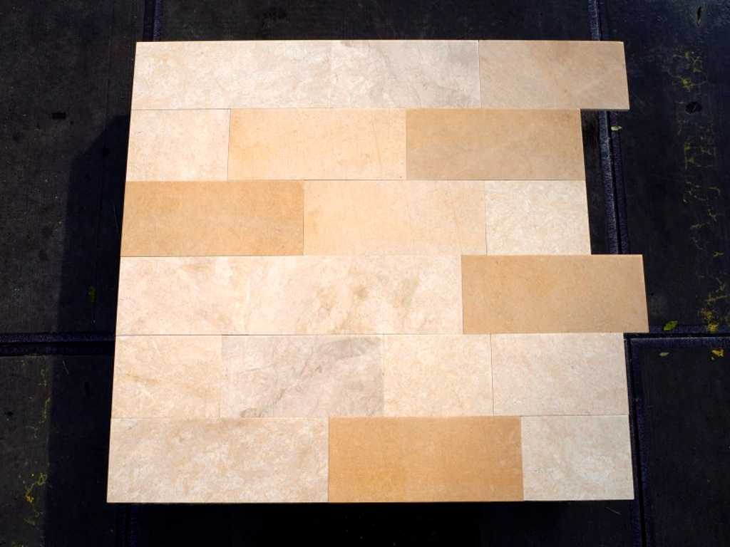 Natural stone tiles for indoor use 55m²