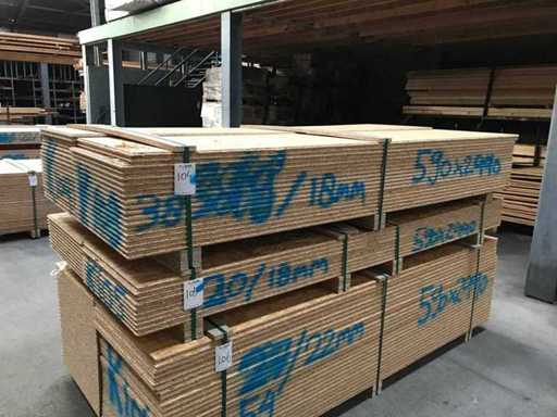 OSB sheets 18mm 590x2440mm (38x)