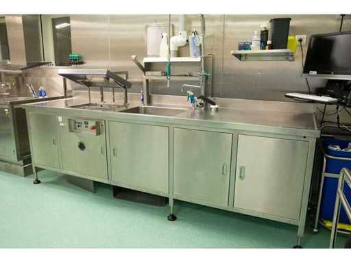 Belimed Pre-rinse Island with Ultrasonic