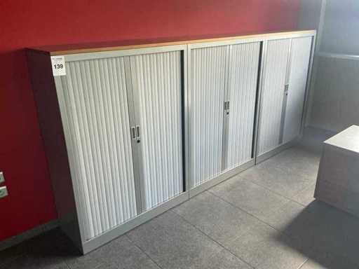 Metal roller shutter box (3x)