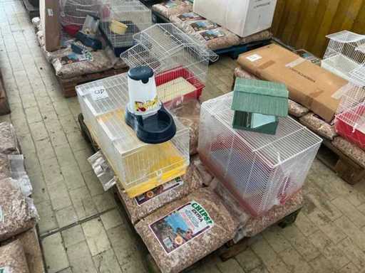 Stock of various accessories for animals