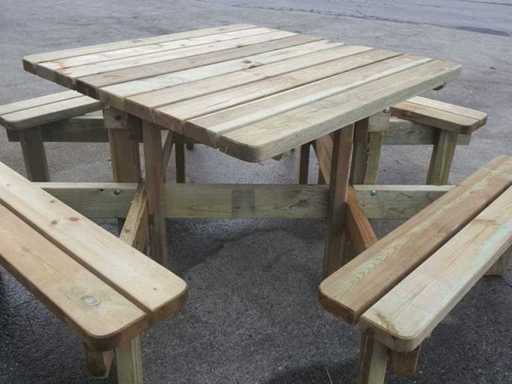 Picnic table ( Garden table )