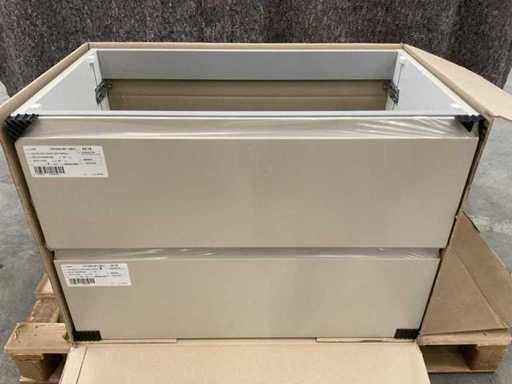 Delpha - Unique 80 cm - Armoire à lavabo