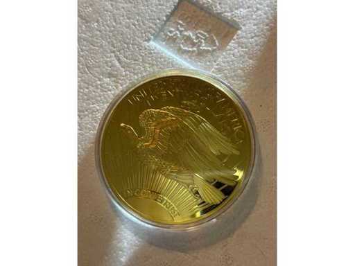 USA Commemorative Coin 70mm Liberty 1933