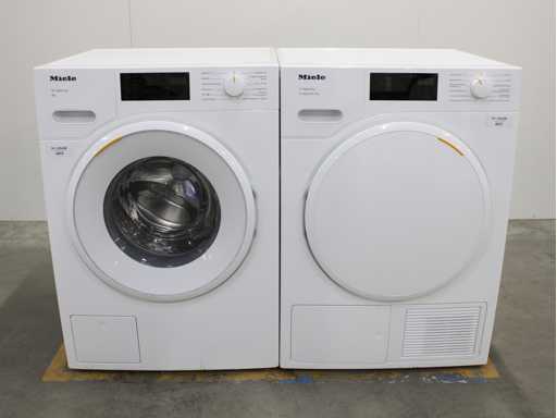 Miele W1 Selection Wasmachine & Miele T1 Selection EcoSpeed Wasdroger