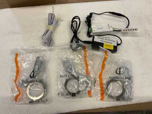 Fari incassati 65 mm (3x)