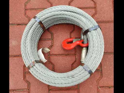 Eurocable BVBA Stalen Kabelset (10x)