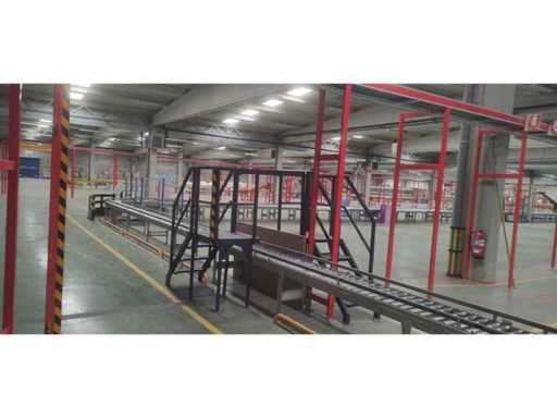 SIILog – Industrielles Förderband und Sortiersystem – Rollenförderband