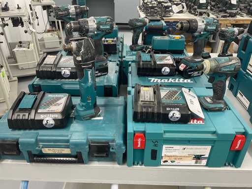 Makita Battery Tool Set