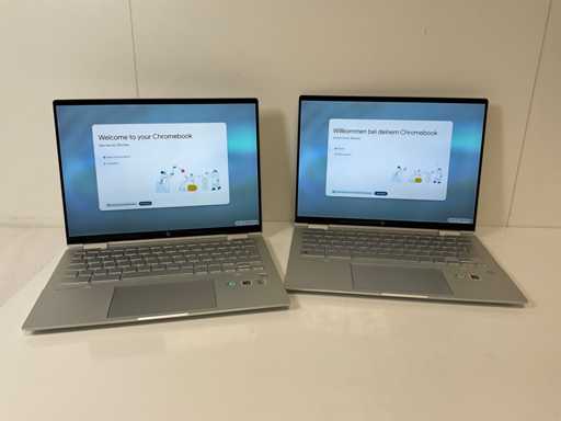 HP Elite C1030 13,3", Core(TM) i7 10. generacji, 16 GB RAM, 128 GB SSD Ekran dotykowy Chromebooki (2x)