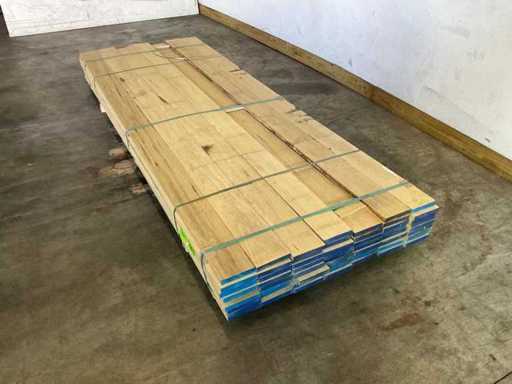 Étagère Fraké - 305x15,5x2,3 cm (30x)