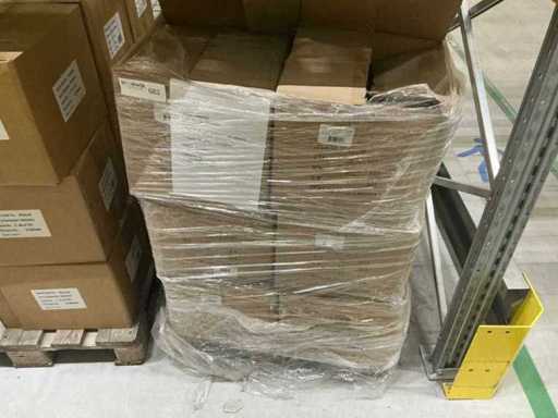 Pallet returned goods round rosette sets