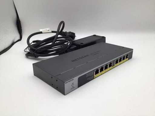 Netgear GS108LP commutateur PoE+ Gigabit 8 ports