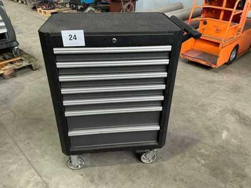 Căruciorul de unelte cu 7 sertare Westward