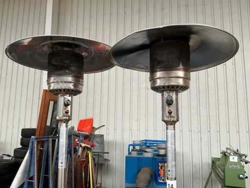 Patio heater (2x)
